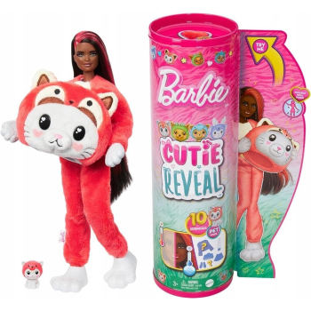 Barbie Color Reveal Lalka Kotek - Panda HRK23
